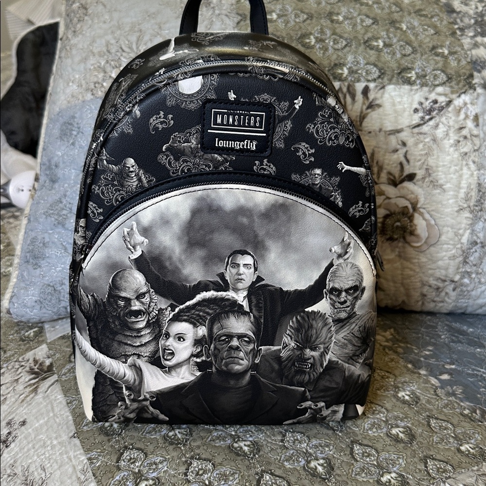 Universal Monster Loungefly featuring Frankenstein, Dracula and more, NWTs